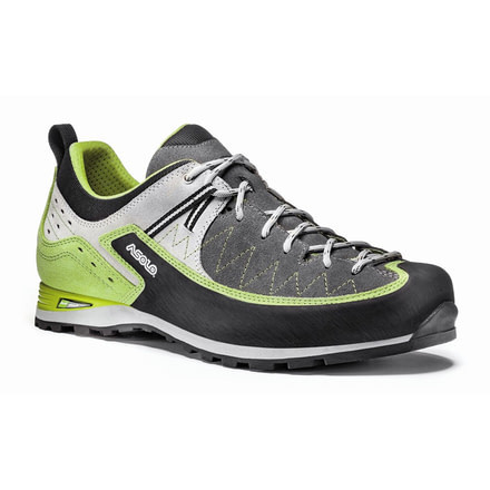 Salyan Approach Shoe - Mens-Graphite/Lime Green-8.5 US