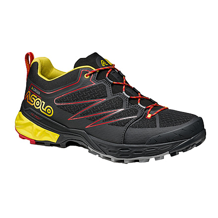 Asolo Softrock MM Hiking Boots - Mens, Black/Black/Yellow, 8.5, A40050-050-085