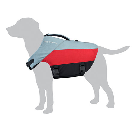 Astral BirdDog K-9,  Dog Life Jacket, Hound Gray, Extra Small DOGBDN-237-301