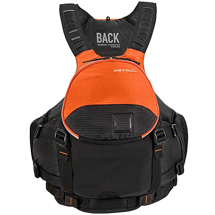Astral Bowen Life Jacket, Fire Orange, Small/Medium, PFDBOU-328-501