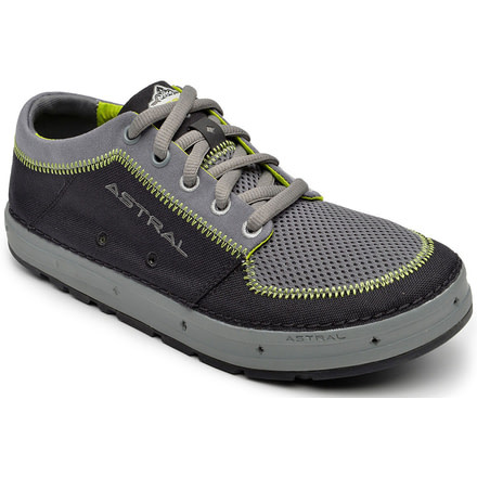 Astral Brewer Watersport Shoe - Men's-Black/Lime-Medium-10.5