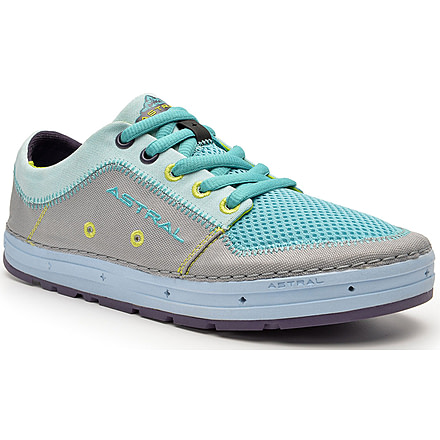 Astral Brewess Watersport Shoe - Women's-Gray/Turquoise-Medium-10.5