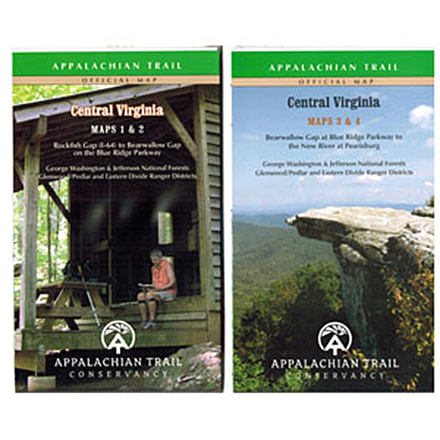 At Va Map Central Virginia, A.t.c., Publisher - Ap Trail Conservancy