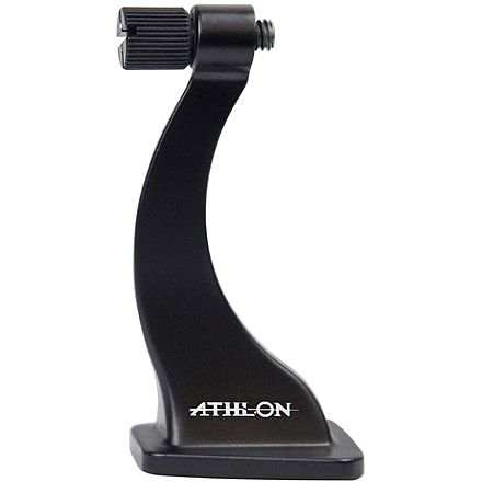 Athlon Optics Binocular Tripod Adapter, Aluminum, Black, 706001