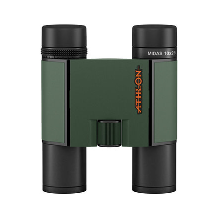 Athlon Optics Midas Binocular, 10x25mm, BaK-4 Prism, Green 113005