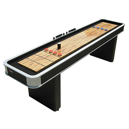 Atomic Games 9ft Platinum Shuffleboard Table M01702AW