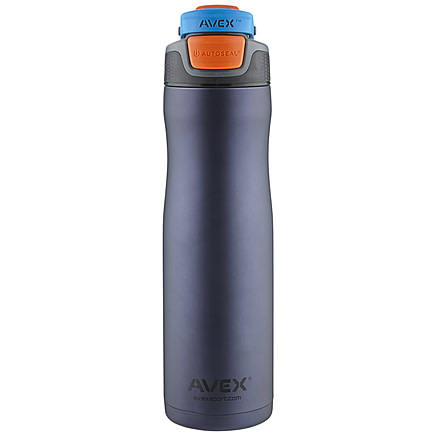 AVEX Brazos Stainless Steel Water Bottle-Midnight Blue-24 oz