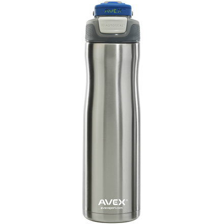 Brazos Stainless Steel Water Bottle-Stainless Steel-24 oz