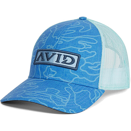 AVID Sportswear Adrift Trucker Hat - Mens, Adrift Sky, One Size, MH12413ASKOS