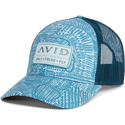 AVID Sportswear Clearwater Trucker Hat - Mens, Clearwater Teal, One Size, MH12414CWTOS