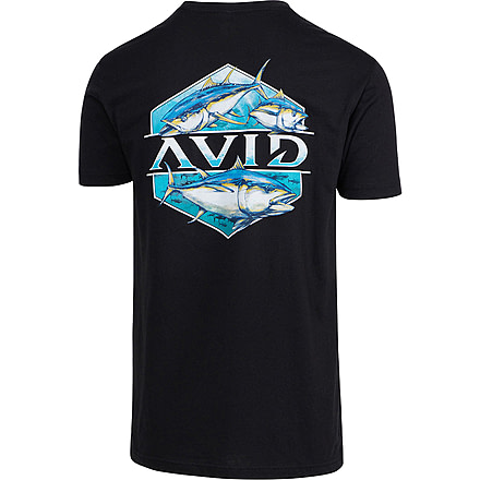 AVID Sportswear Cow Town T-Shirt - Mens, Black, Extra Large, MT12402BLKXL