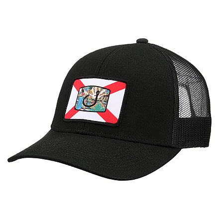 AVID Sportswear Sunshine State Trucker Hat - Mens, Black, One Size, MH12367BLKOS