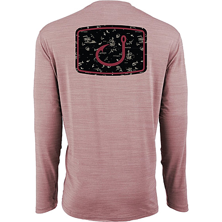 AVID Sportswear Tradewinds Iconic Pacifico Long Sleeve Shirt - Mens, Hibiscus, Small/Medium, MK32342HIBSM