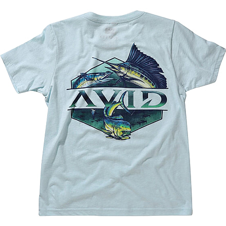 AVID Sportswear Youth Slammed T-Shirt - Boys, Seafoam, Extra Large, YT12402SFMXL