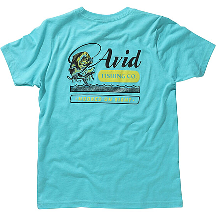 AVID Sportswear Youth Treasure T-Shirt - Boys, Tahiti Blue, Large, YT12403TBLLG