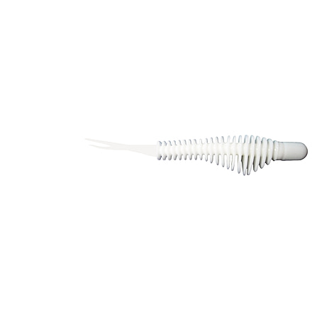 B-Fish-N AuthentX Ribb Fin Swimbaits, 50, 4.25in, Great White, 425RF-142