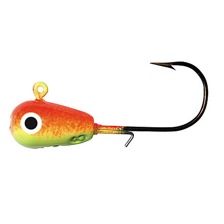 B-Fish-N H20 Precision Jigs, Orange/Chart, 1/4oz, 9 per Pack, H20-004-006-5