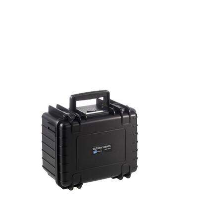 B&amp;W International Type 2000 Black Outdoor Case With Si Foam, Black, Small 2000/B/SI