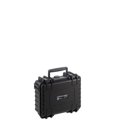 B&amp;W International Type 500 Black Outdoor Case Empty, Black, Small 500/B