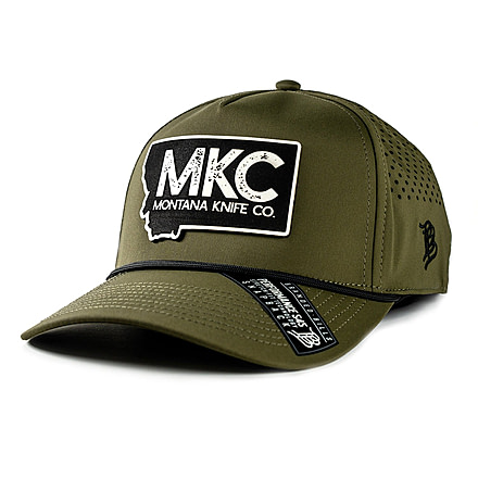 Montana Knife Company MKC Big State Patch Rope Hat - Men's, Olive, One Size, MKC-000741