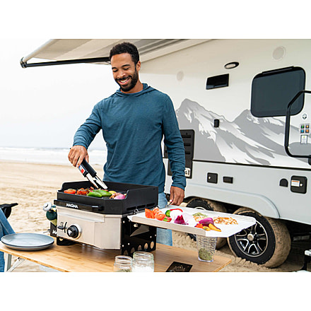 Magma Crossover Single Burner w/ Griddle Top Bundle, Multi, One Size, CO10-118