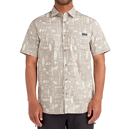 Body Glove Outrigger Button-Up Shirt - Natural 4ACE46C2, S, Natural, KVA8970-NAT-S