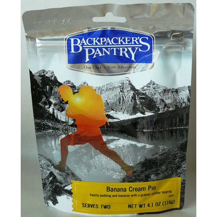 Cache Lake Camping Food Banana Cream Pie - 2 Person