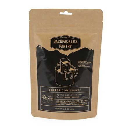 Backpackers Pantry Copper Cow Vietnamese Coffee, 2 Servings, 102021