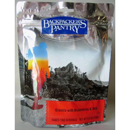 Backpackers Pantry Granola with Blueberries &amp; Milk - 2 Servings