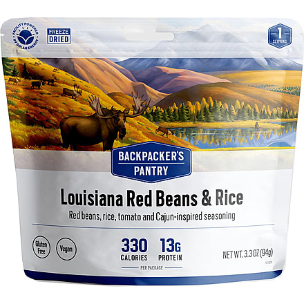 Backpackers Pantry Louisiana Beans and Rice, 1 Serving, 101829