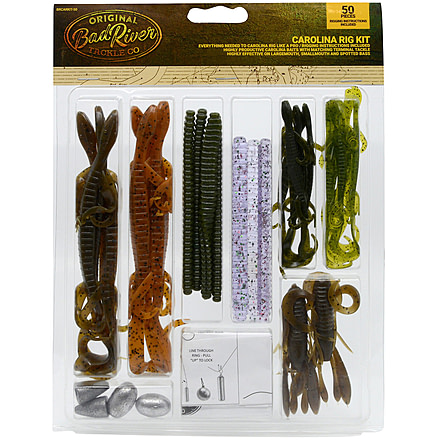 Bad River Carolina Rig Kit, 50 Piece, BRCARKIT-50