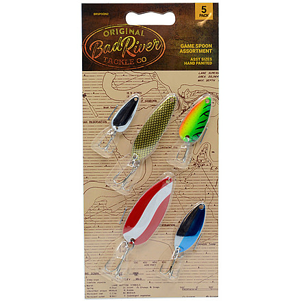 Bad River Spoon Assortment 2, 5-Pack, BRSPOON2