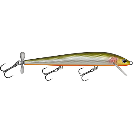 Bagley Lures Bagley Spintail Minnow With Tail Prop, Tennessee Shad, 5in, 3/8oz, BST05-TSD