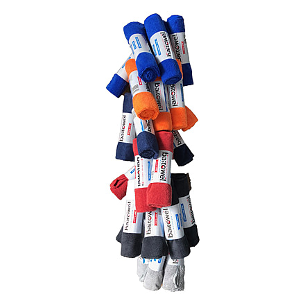 Baitowel Hookstrip, Red, Orange,Black Navy,Royal,Gray, 30Pc 5 each, BT-30 HOOKSTRIP