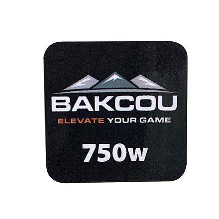 Bakcou 750w Weather-Proof Bike Label, 9504862412175