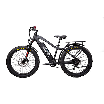 Bakcou Flatlander 19.2ah eBike, Matte Black, 9509284742367