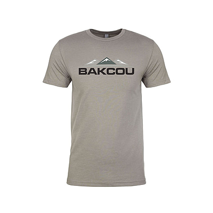 Bakcou Tee Shirt, Stone, 2XL, 9503846549241