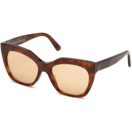 Balenciaga BA0132 Sunglasses - Blonde Havana Frame Color, Brown Lens Color