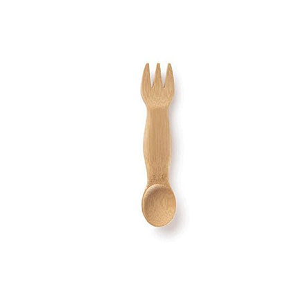 Bambu Kid's Bamboo Spork 18M, Natural, 5 1/4in, 055800