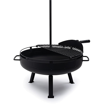 Barebones Cowboy Fire Pit Grill, 23in, CKW-440
