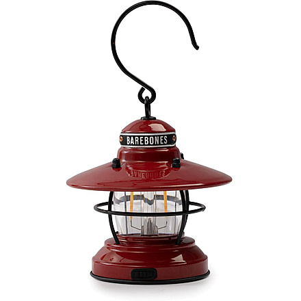 Barebones Edison Mini Lantern, Red, LIV-274