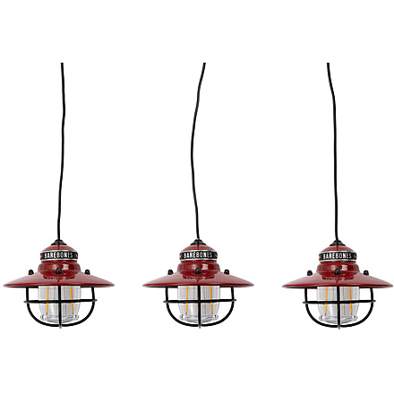 Barebones Edison String Light, Red, LIV-267