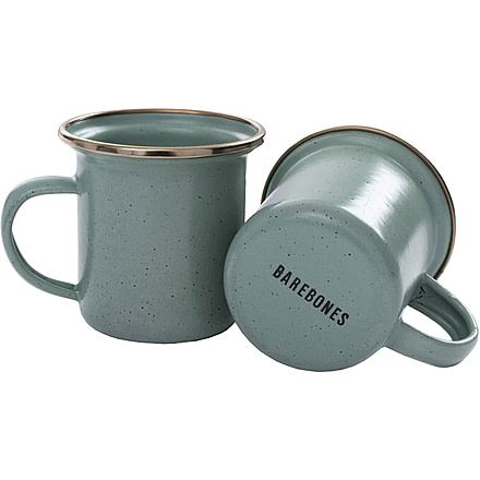 Barebones Enamel Espresso Cup Set, Mint, CKW-429