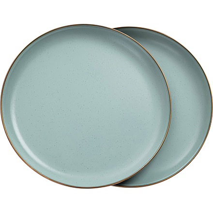 Barebones Enamel Plate Set, Mint, CKW-426