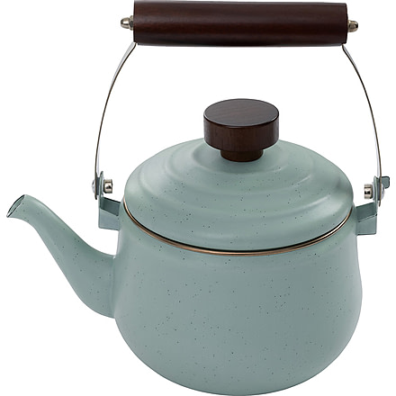 Barebones Enamel Teapot, Mint, CKW-433