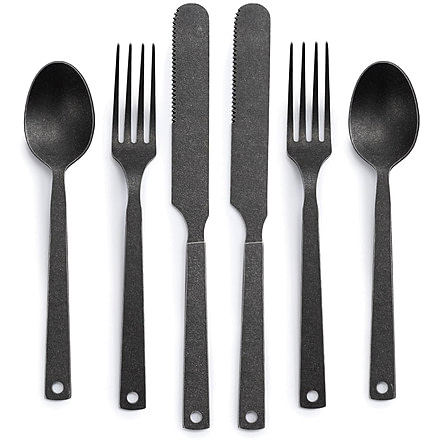 Barebones Flatware Set, Matte Black, CKW-370