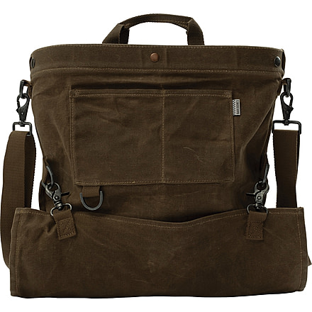 Barebones Harvesting/Gathering Bag, 17in x 16in x 3in, Dark Khaki, GDN-069