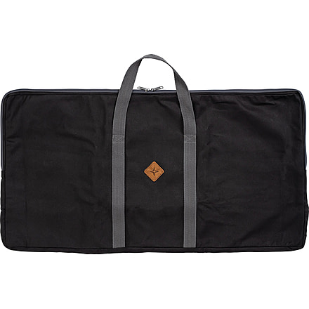 Barebones Heavy Duty Grill Grate Bag, 17in x 32in x 0.25in, Black w/ Charcoal Straps, CKW-401