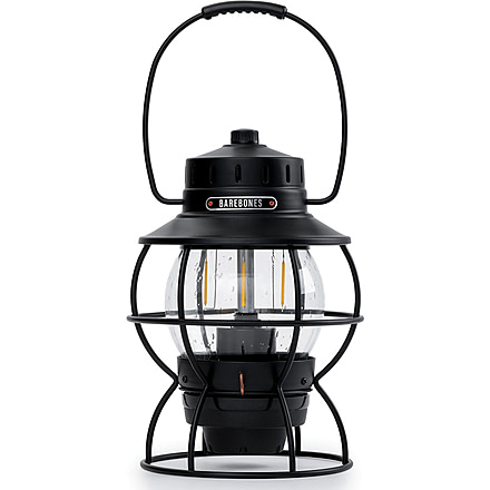 Barebones Railroad Lantern Black