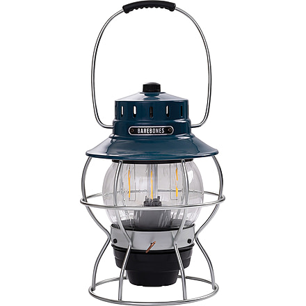 Barebones Railroad Lantern Ocean Blue